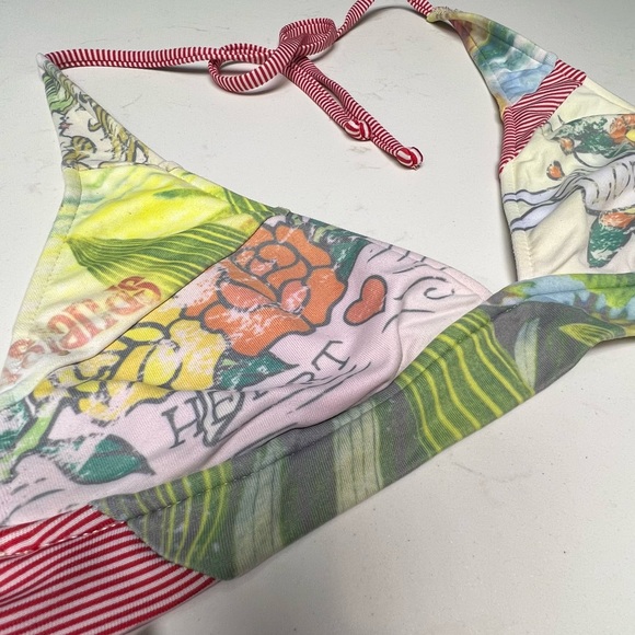 Lucky Brand Retro Pin-Up Style Bikini / Bathing Suit - Size M Top w/ Sm Bottom - Picture 13 of 17